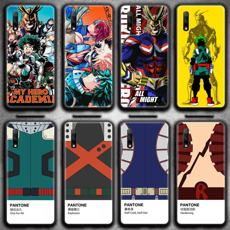 Anime My Hero Academia Phone Case for Huawei Honor 30 20 10 9 8 8x 8c v30 Lite view 7A pro |