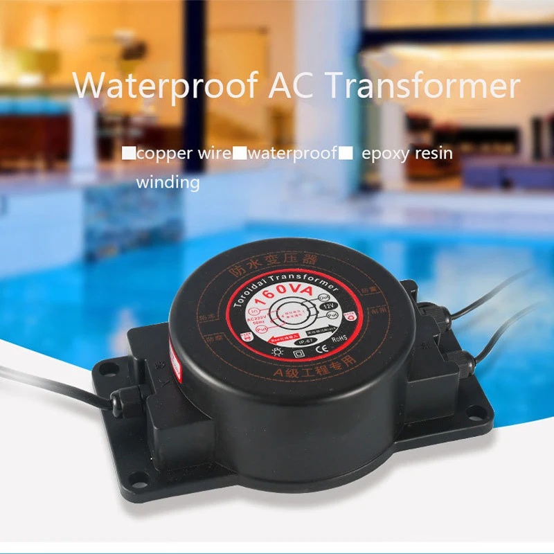 SubmersibleWaterproofLightingTransformersPoolLampUnderwaterLight