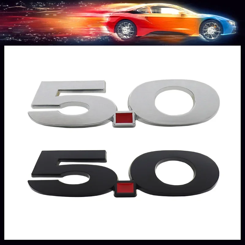 3D 프리미엄 메탈 클래식 5.0 GT 자동차 후드 펜더 트렁크 후면 보넷 명판 데칼 엠블럼 배지 스티커, 머스탱 GT 500 코브라용