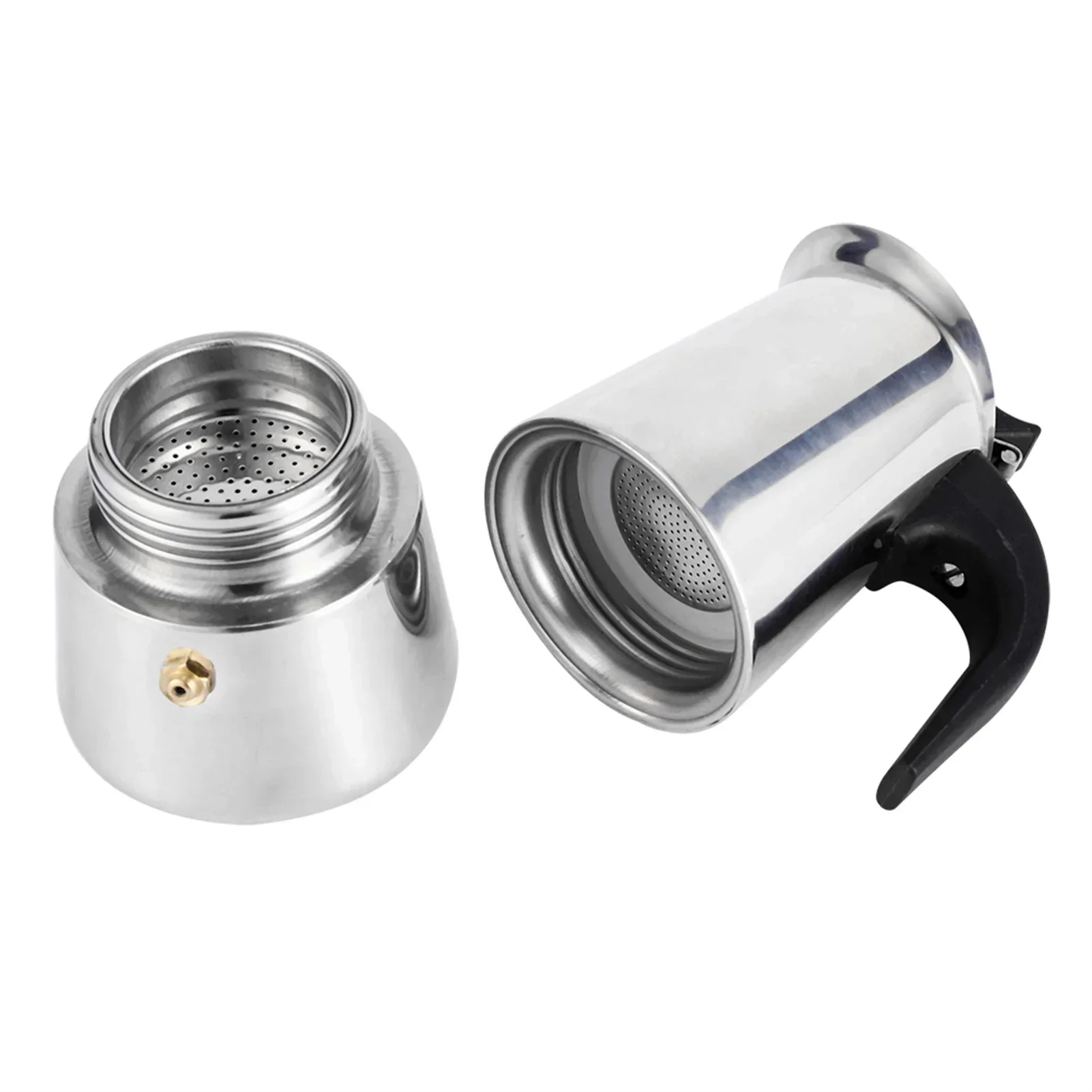Coffee Pot Stainless Steel Moka Coffee Maker for Induction Cooker Home Kitchen Making 100ml 300ml 450ml espresso coffee maker coffee maker coffee pot espresso maker french press coffee press coffee maker accessory