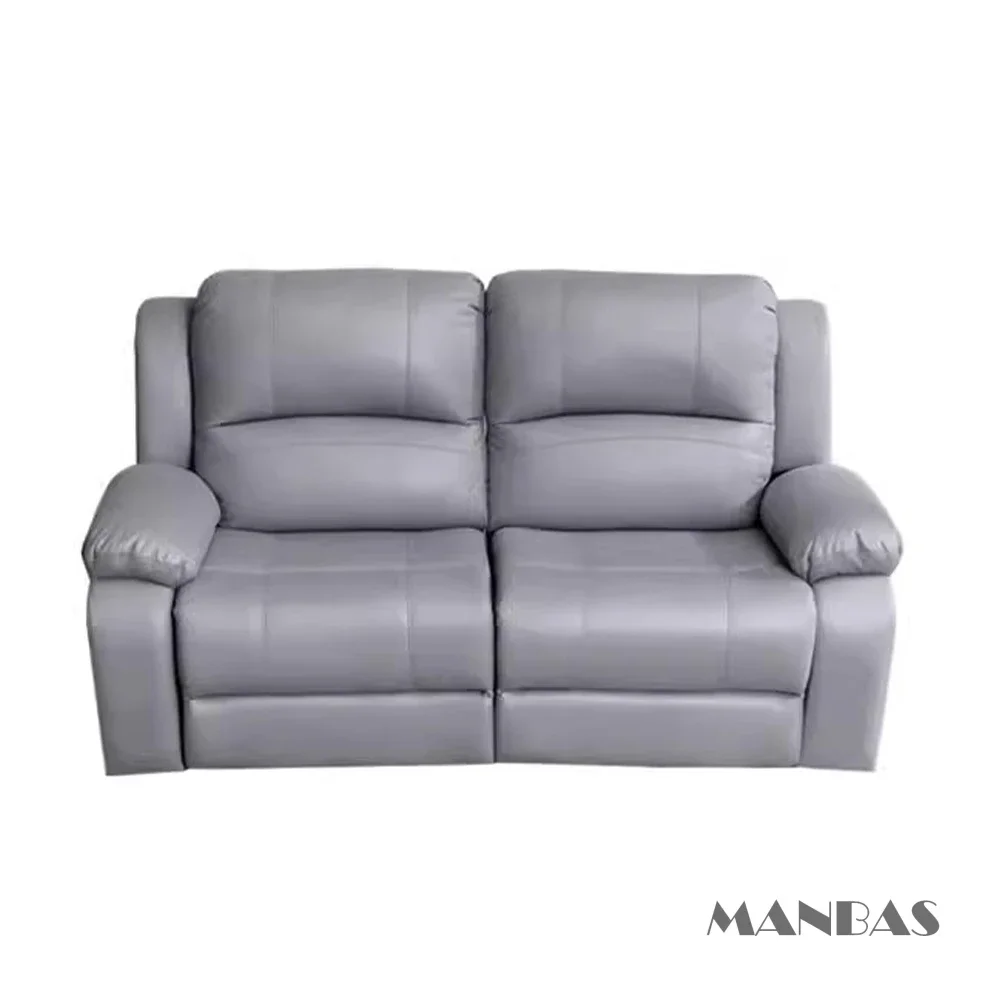 ספה ריקליינר חשמלית ידנית מעור אמיתי עם כוח לתיאטרון, ספה ריקליינר לחדר המגורים, ספות קרטון לחדר המושבים