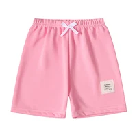 Short à Bretelles Solides pour Enfant Garçon et Fille, Pantalon Joker Confortable à Taille artificiel astique, Mode Décontractée, 1/3/6 Pièces 6