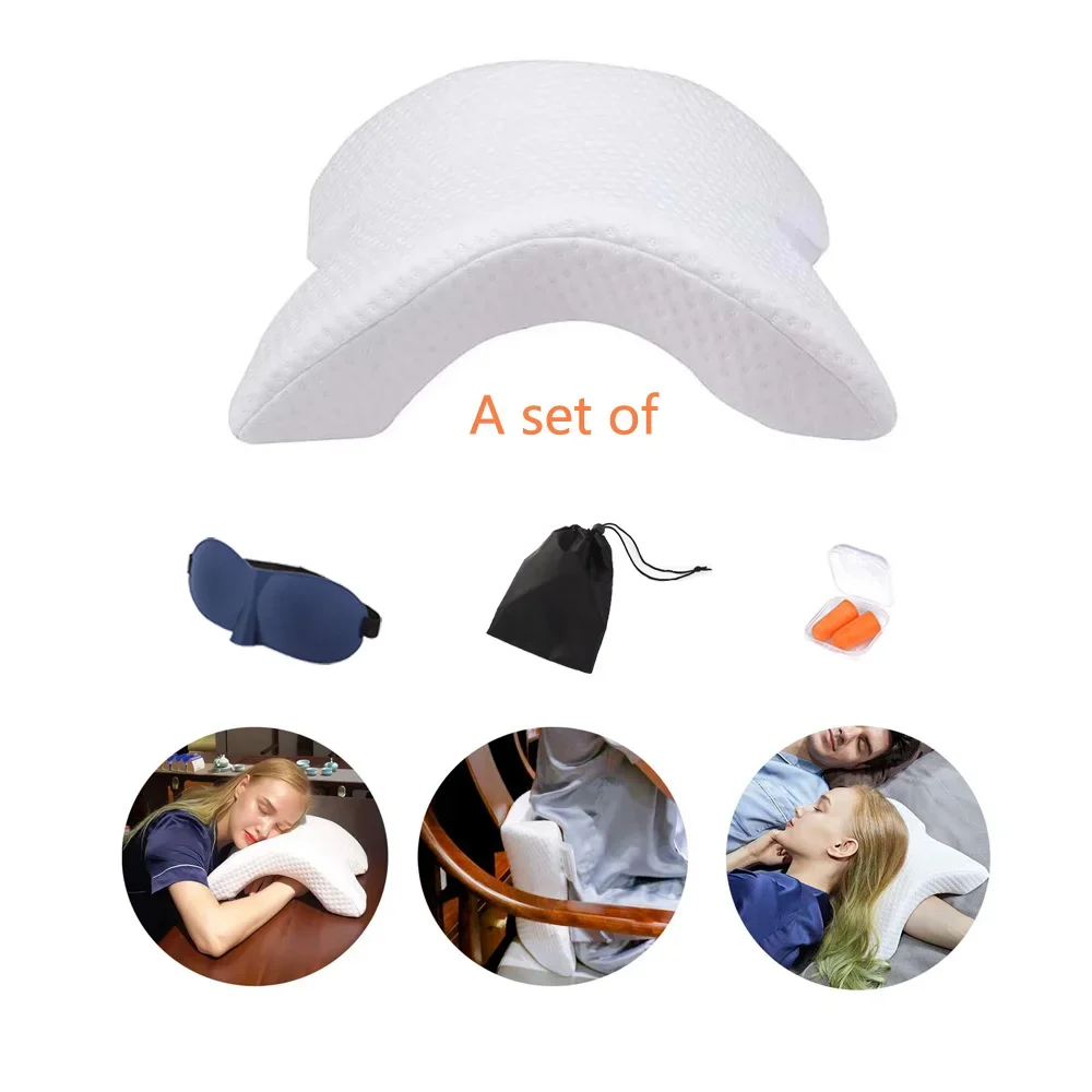 Cuscino A U In Memory Foam - Per Dormire, Coccole E Supporto Lombare, Ideale Per Viaggi E Casa - Foto 12