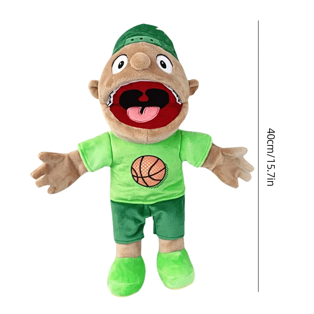 40cm Jeffy Hand Puppet Plush Children Soft Doll Talk Show Party Props Christmas Doll Plush Toys Puppet Kids Birthday Gifts - Bilde 6