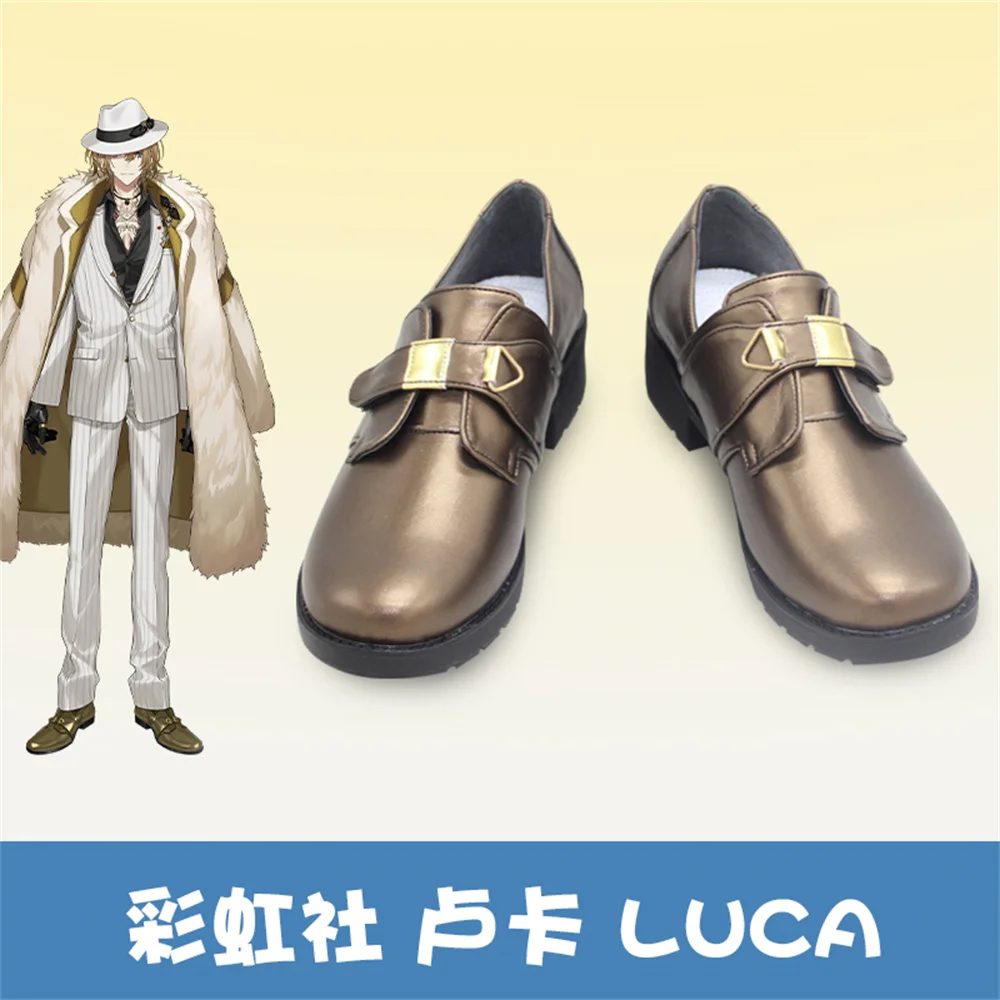 

Virtual YouTuber VTuber hololive Luca Kaneshiro Cosplay Shoes Boots Game Anime Halloween Christmas RainbowCos0 W2433