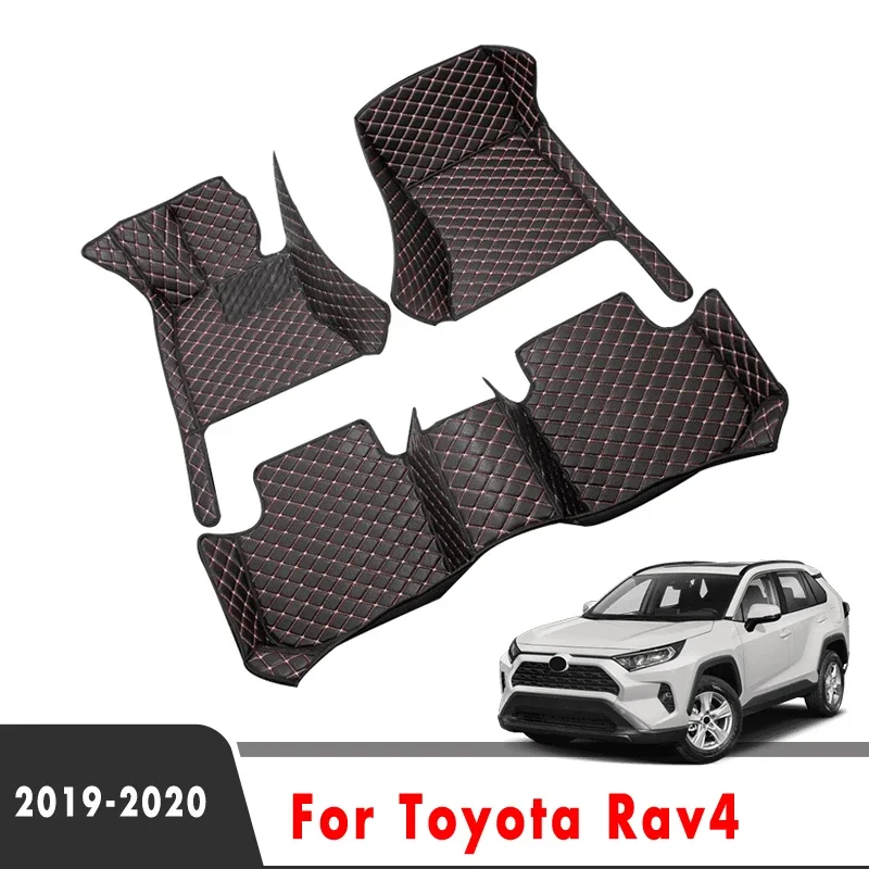 

Car Floor Mats For Toyota Rav4 Rav 4 XA50 XA 50 2020 2019 Auto Interior Accessories Waterproof Protector Covers Custom Carpets
