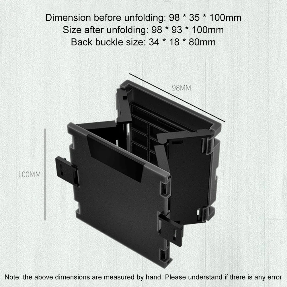 MEBAO Fishing Water Cup Holder Multifunctional Fishing Water Cup Tackle Box Foldable Space Saving Tackle Tool Outdoor Equipment