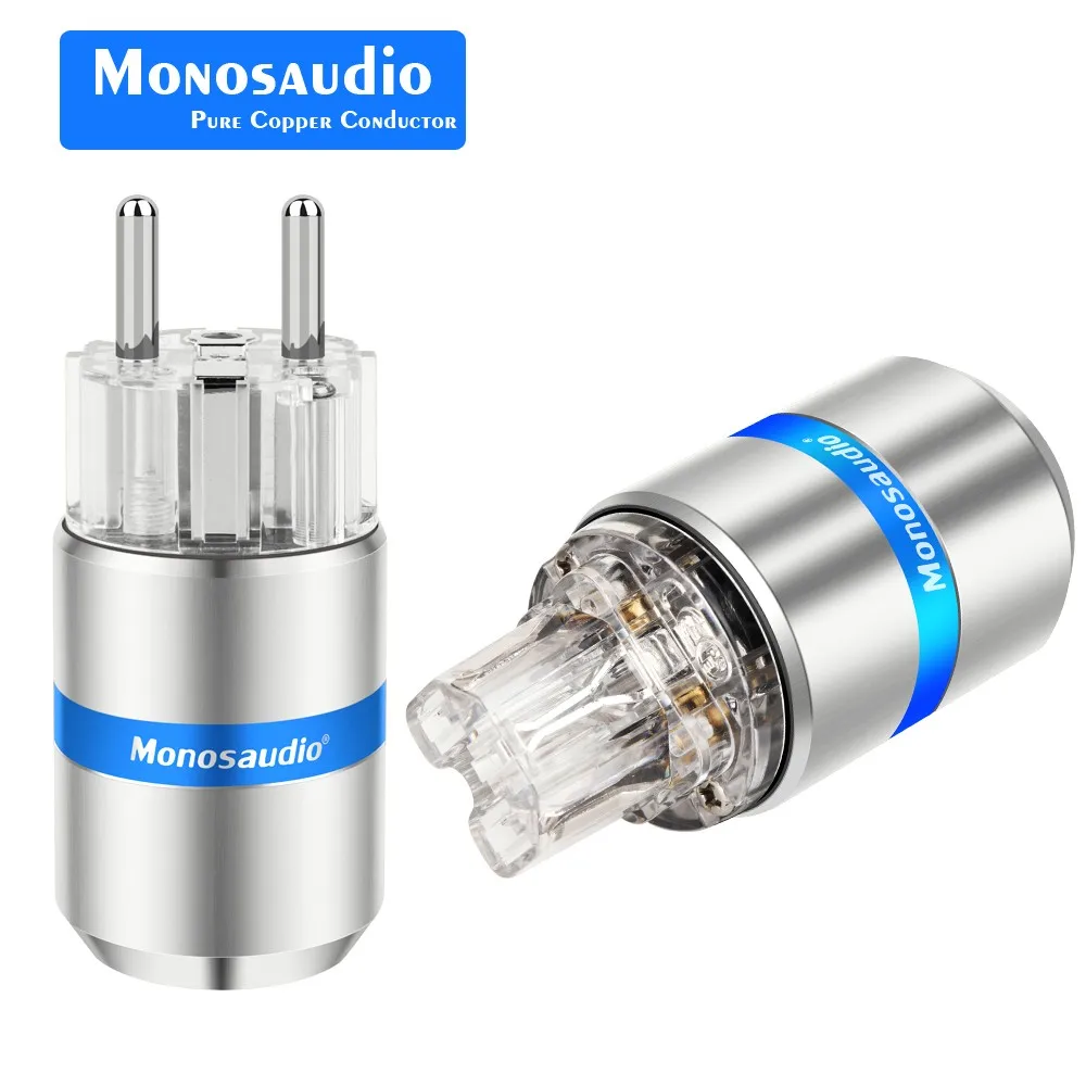 Monosaudio E105G/F105G Cobre Puro Chapado En Oro Versión UE
