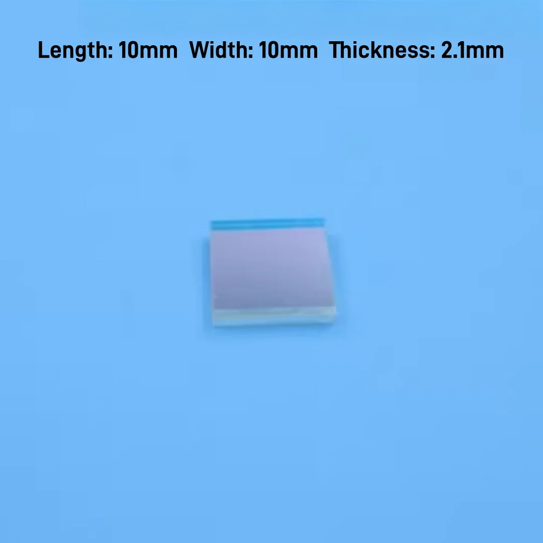 610nm 협대역 필터 적색광 광학 필터 중심파장 10nm 유리 코팅 얼굴 인식을 위한 높은 투과율