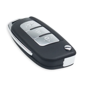 telecomando chiave per FORD 5 telecomando chiave per FORD - KEYYOU midificato 3 pulsanti Flip pieghevole telecomando chiave dell automobile Shell Fob per FORD Focus