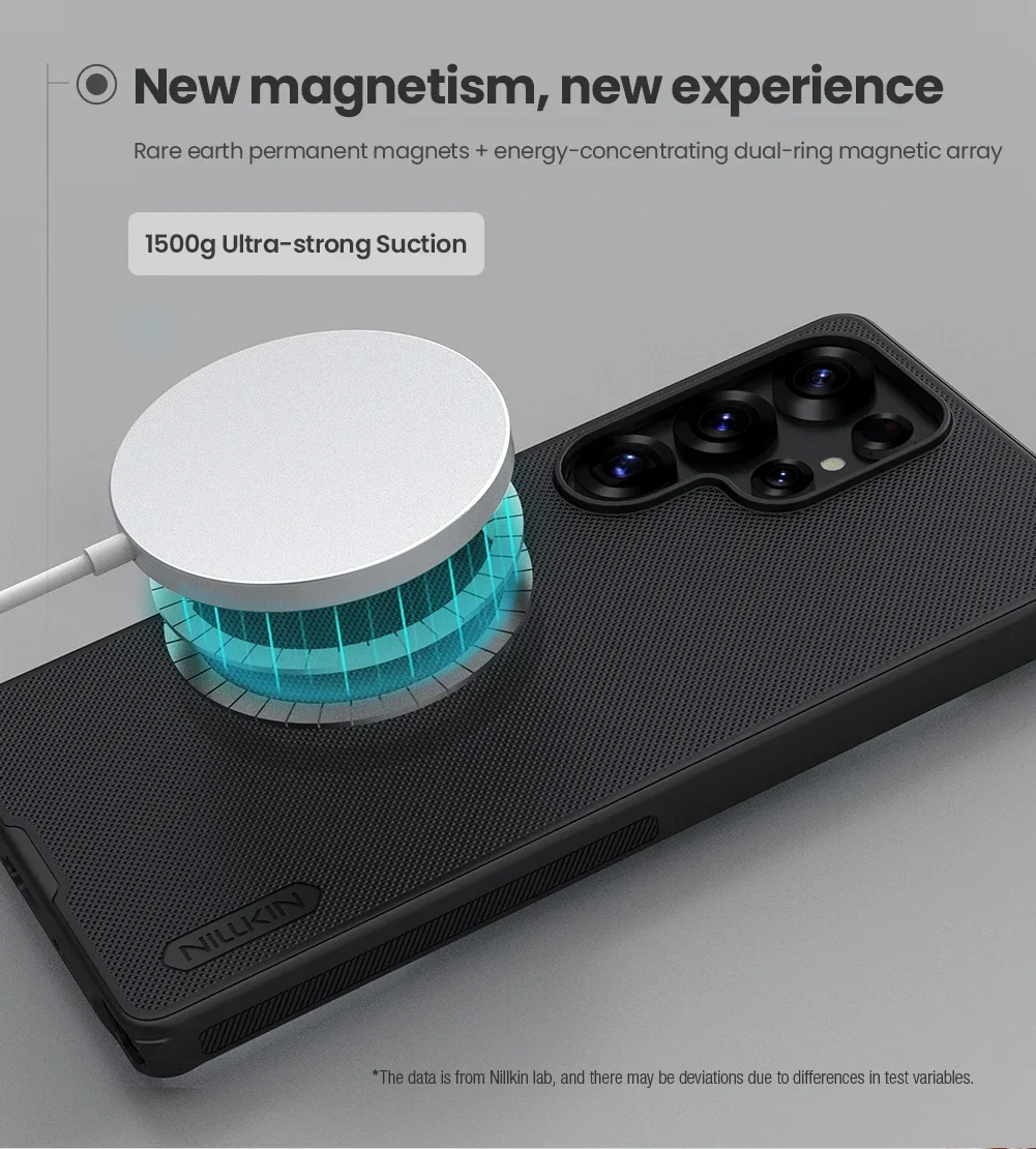 Nillkin Magnetic Case with Super Frosted Shield and PC+TPU Protection