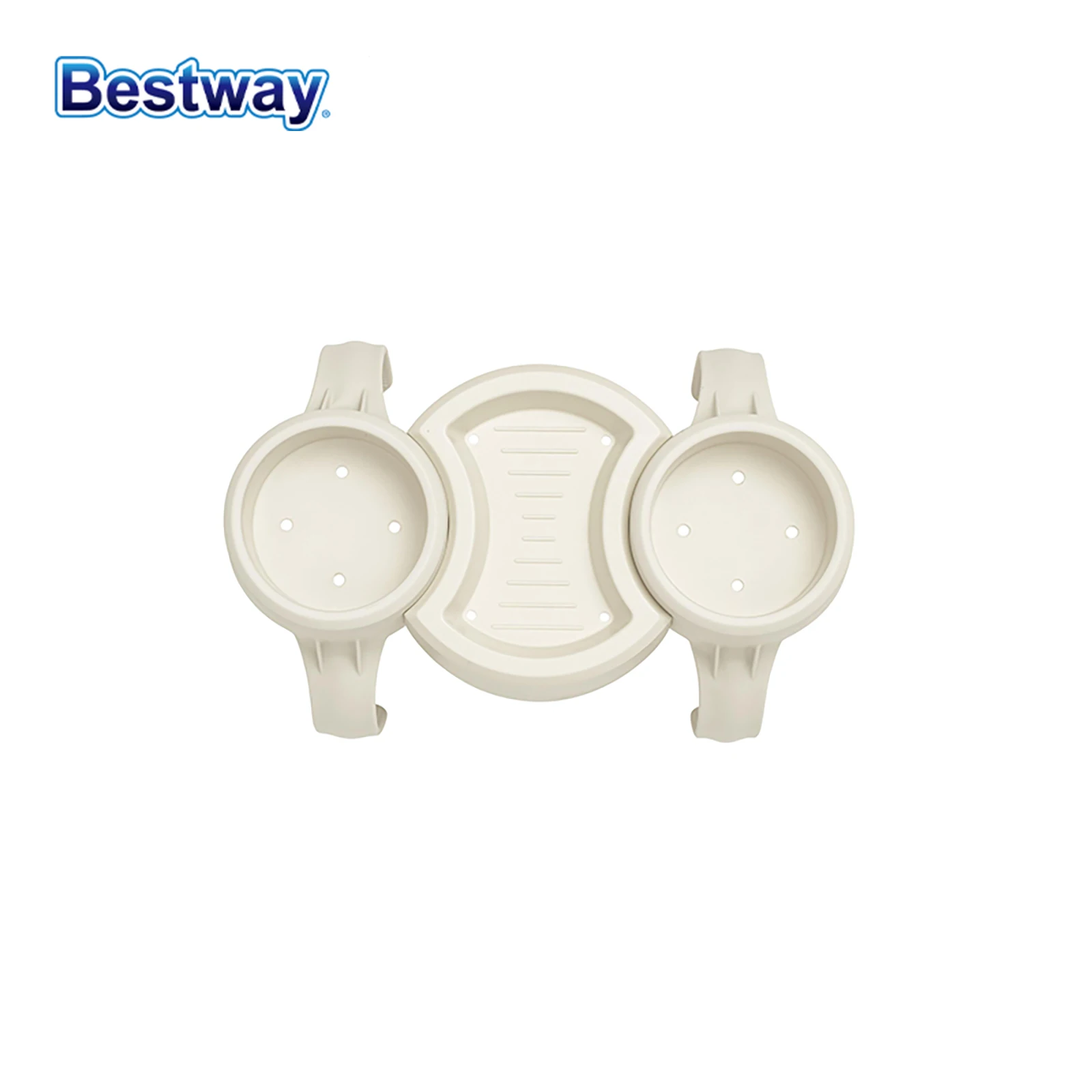 Bestway 60306 1 PC piscine d'été et Spa d'hiver porte-gobelet à double usage plateau de tasse bain à remous extérieur et accessoire de Spa Portable Inflata