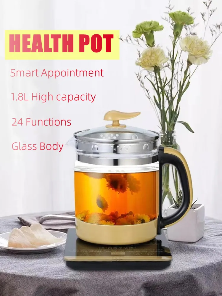 Mini Multi Cooker Glass Health Preserving Pot Electric Health Pot