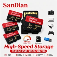 Original Storge SD Card Class 10 Micro TF Cards 128GB/512GB Fast Transfer Memory Card for Camera/Laptop/PC 1
