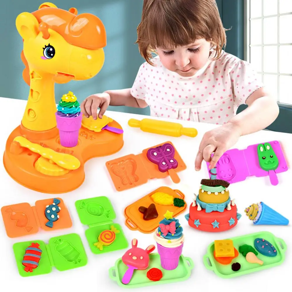 

31Pcs/Set Clay Accessories Toy Creative Non-allergic Rich Styles Kid Accessories Plaster Toy Modelling Clay Set