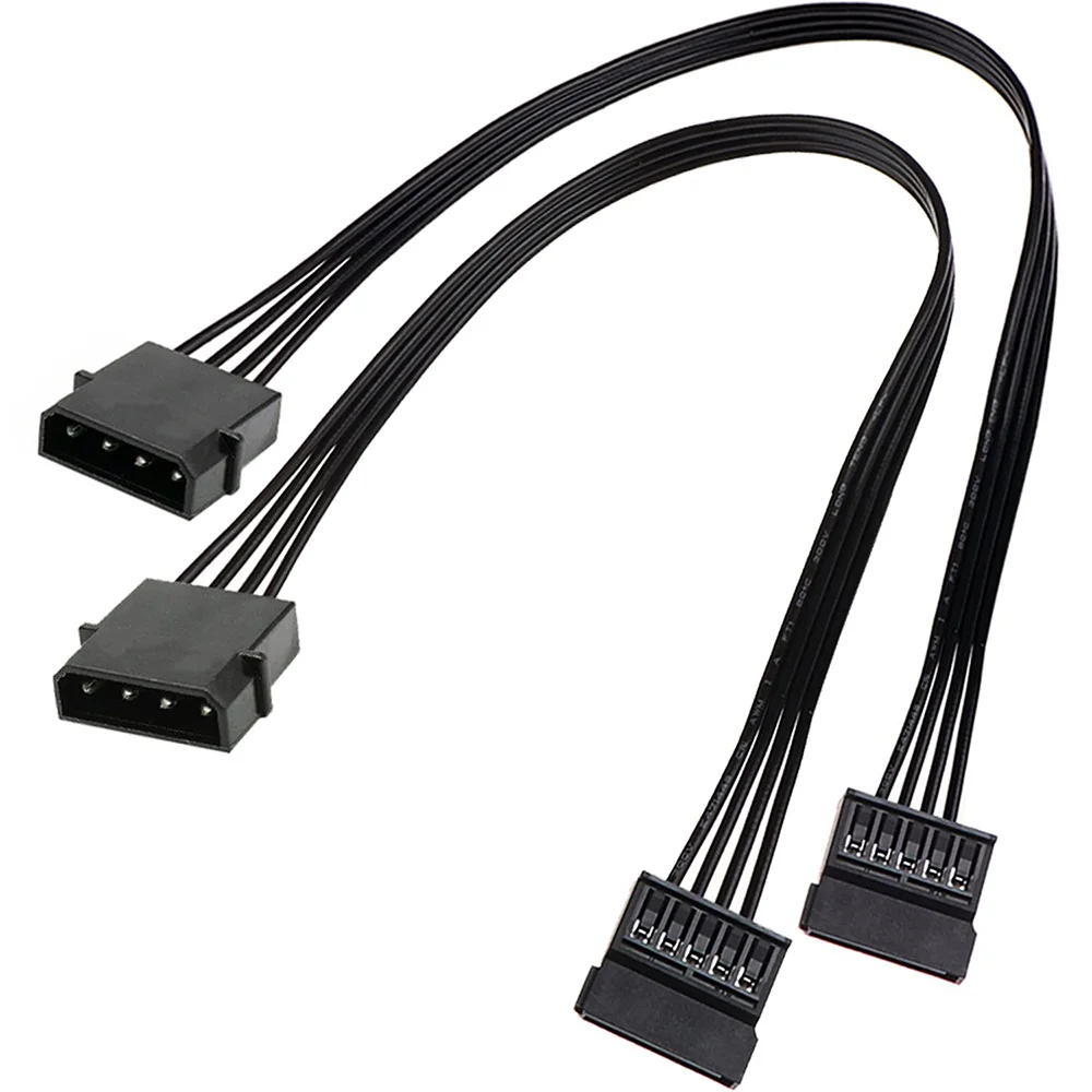 

Адаптер питания Molex IDE, 4-контактный штекер на 15-контактный разъем SATA,