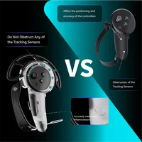 Handle Control For Quest 3/Quest 3S Accessories Strap Controller Grip with Battery Open Touch and Bumper Shelf for Meta Quest 3S - Image 4