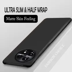 Sleek Shockproof Matte Fashion Case - Slim Hard PC Protective Cover for Oneplus 10R (Black)