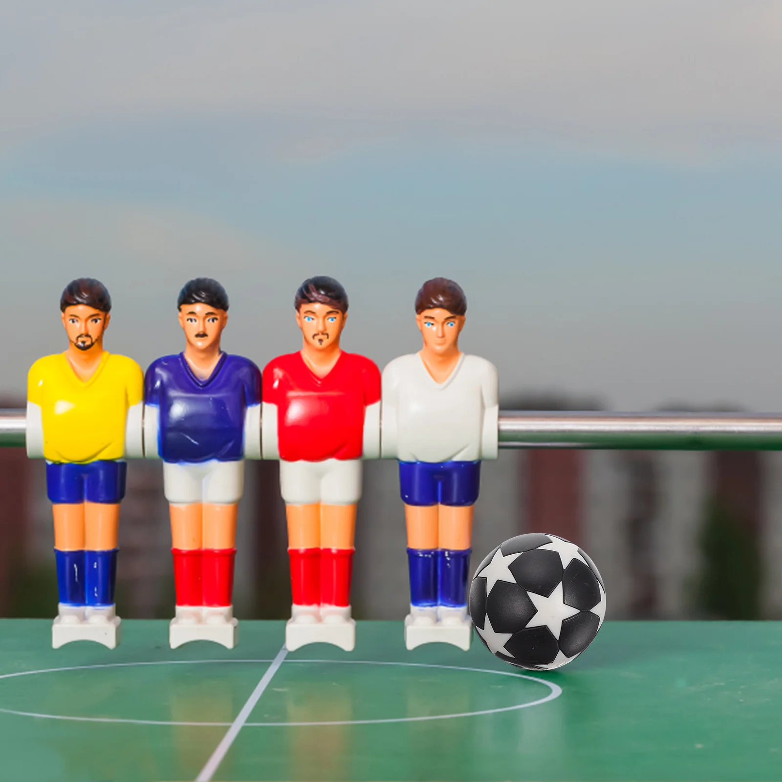 32Mm Diameter Durable Plastic Football Toys Table Soccer Balls Mini Football Kids Play Accessories Soccer Tables Entertainment