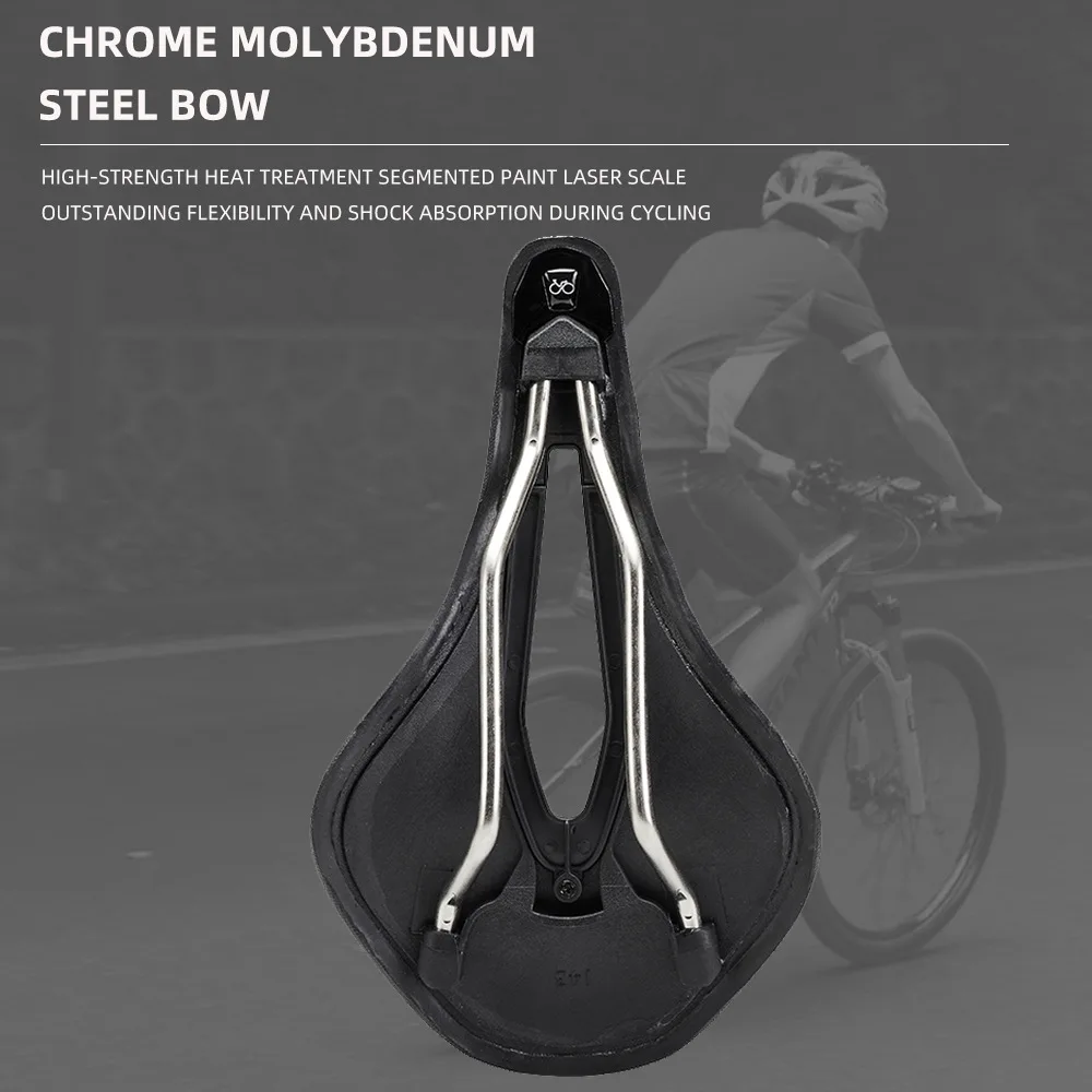 KOCEVLO 3D Printed Saddle Power Steel Rail Ultralight Bicycle