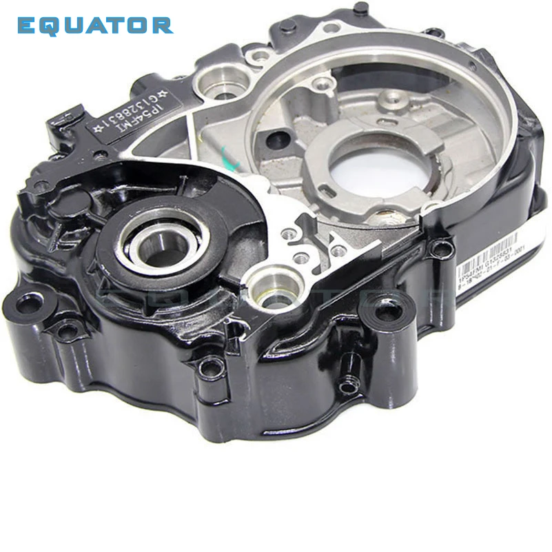 motorcycle parts Lifan LF 125cc Engine parts Left Engine Cover Crank Case Crankcase For LF 125CC Dirt Pit Bike Parts
