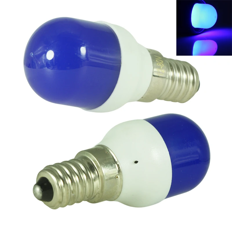 앰폴레타 LED 전구 E14 12v 24v 36v 110v 220v 미니 2W T26 컬러풀 장 크리스마스 야간 조명 12볼트 110v 220v 캔들 램프