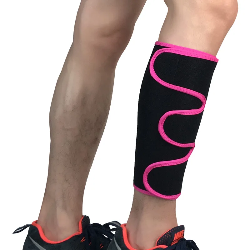 1 Pair Football Shin Guard Weightlifting Calf Brace Leg Sleeve Compression Cycling Running Basketball Leg Warmers Custom Logo