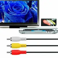 1.5M HDMI-compatible Male to 3 RCA Audio Video AV Component Cable Audio Video Wire Cable Connector Adapter for Set-Top Box To TV - Image 2