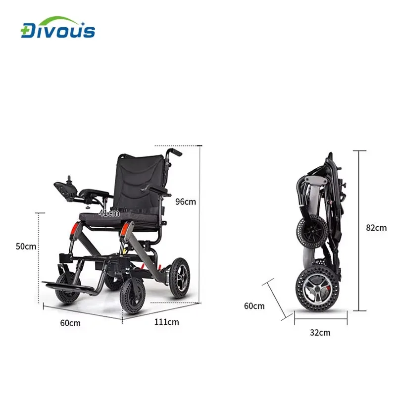 Electric Wheelchairs for Adults Foldable Adult Wheelchair Electric Chairs for Disabled