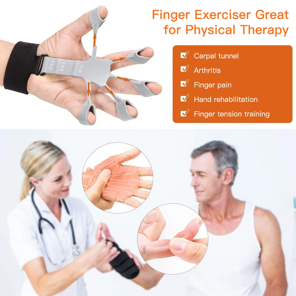 Finger Gripper Best Hand Grip Strengthener physical therapy