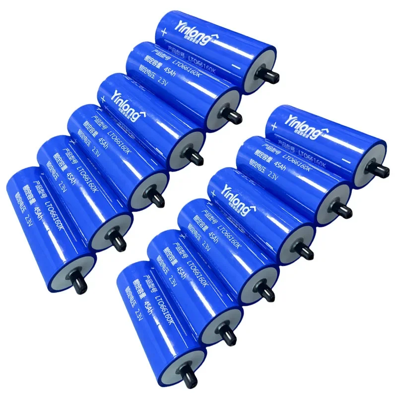 1-72PCS 2.3V 45Ah EU inventory of Yinlong new lithium titanate LTO Grade A batte