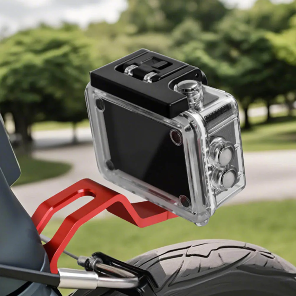 Bike Headlight Mount Aluminum Alloy Folding Bike Fork Mount Adjustable Bike Flashlight Mount Stand for Brompton Folding Bike