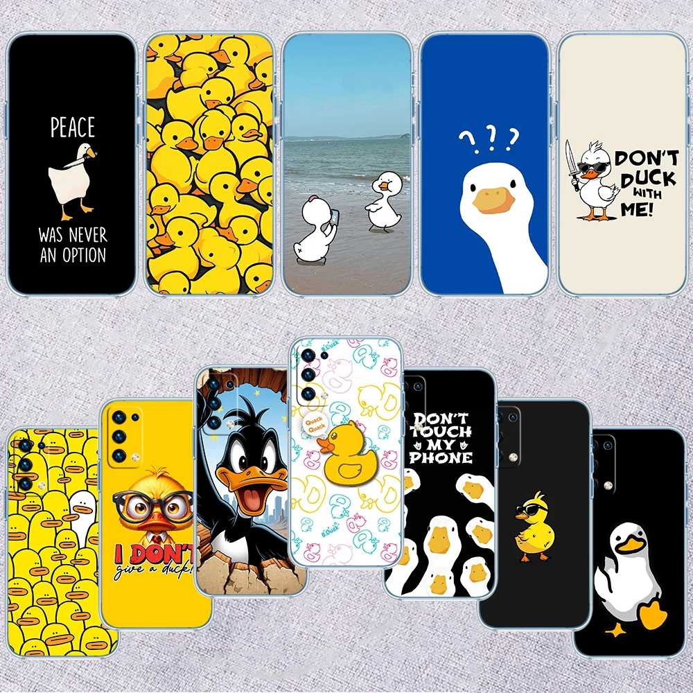 Whimsical Duck Cartoon Protective Phone Case