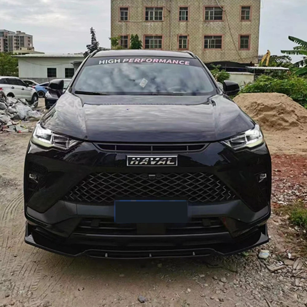 Car accessories car front bumper splitter lip chin diffuser body kit protector guard for Haval H6 GT