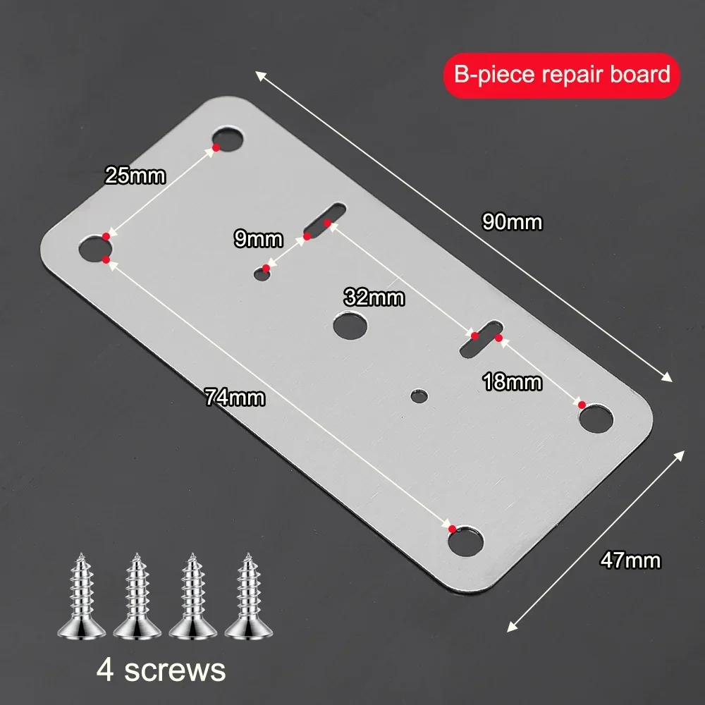 Hinge Repair Plate Stainless Steel Door Hinges Furniture Hinge Cabinet Door Hinges Cabinet Hinges 2/16pcs Hinge Repair Plate Cupboard Door Hinge Mounting Tool Furniture Cabinet Hardware Stainless Steel Fixing Plate Kits
