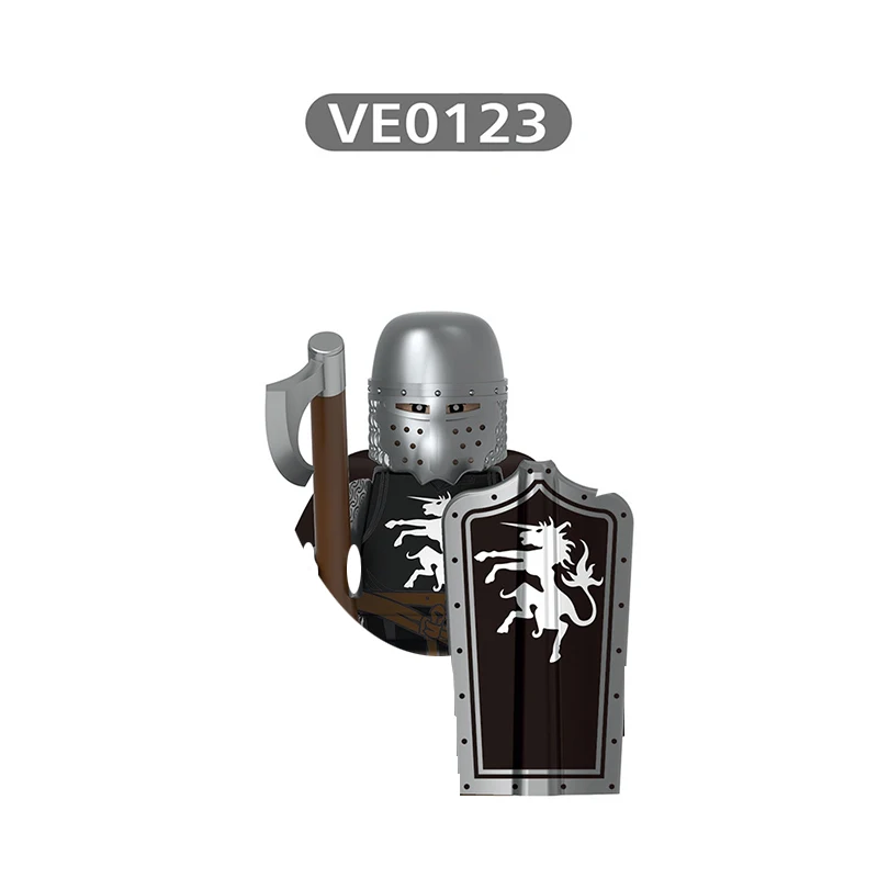 2026 새로운 벽돌 중세 기사 존스 TV3001-3010 장난감 선물용 빌딩 블록 DIY 미니 액션 피규어 미니피규어 크리스마스