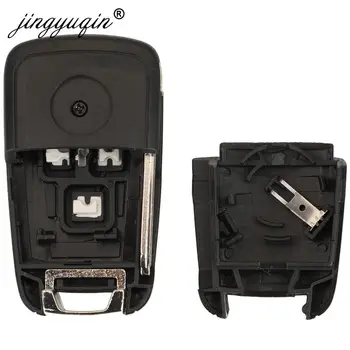 Keyforkess 10pcs modificato 2/3BTN Flip Car Key Shell per Chevrolet Cruze Aveo Opel portachiavi pieghevole a distanza Fob lama sinistra/destra 5 Keyforkess 10pcs modificato 2/3BTN Flip Car Key Shell per Chevrolet Cruze Aveo Opel portachiavi pieghevole a distanza Fob lama sinistra/destra - Jingyuqin 10pcs modificato 2 3BTN Flip Car Key Shell per Chevrolet Cruze Aveo Opel portachiavi