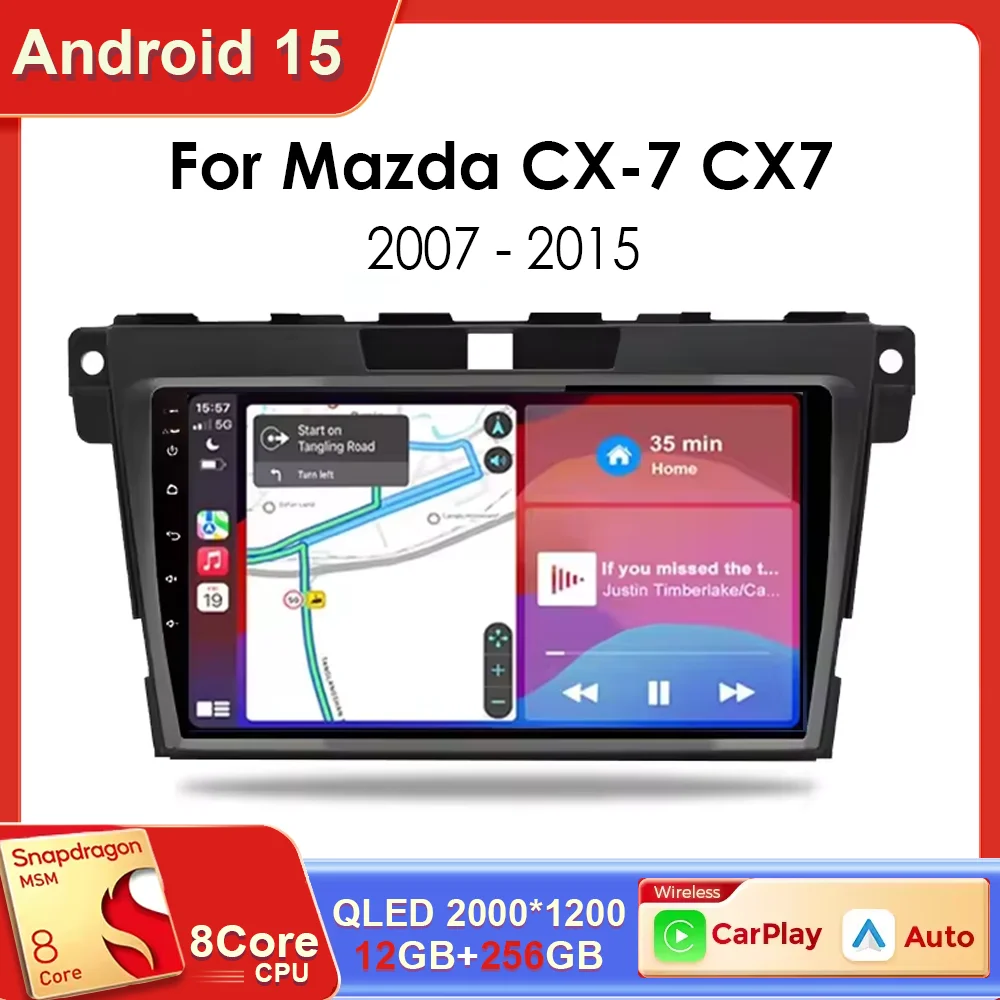 Radio Inalámbrica CarPlay Android Auto Para BMW X3 F25 X4 F26 2014-2016 - Sistema Linux NBT