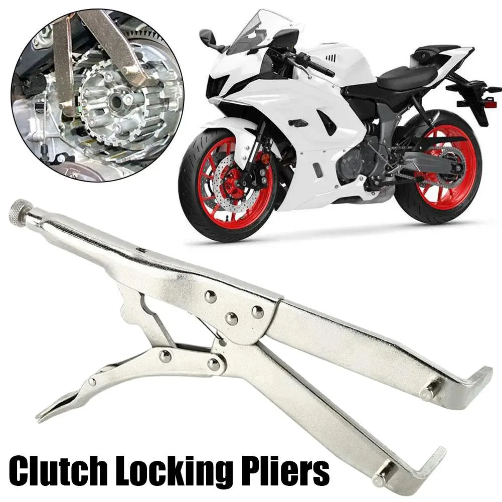 

Motorcycle Tools Clutch Holding Tool Motorcycle Motorbike Holder Universal Basket Clutch Wrench Flywheel Hub Removal Repair W6s9
