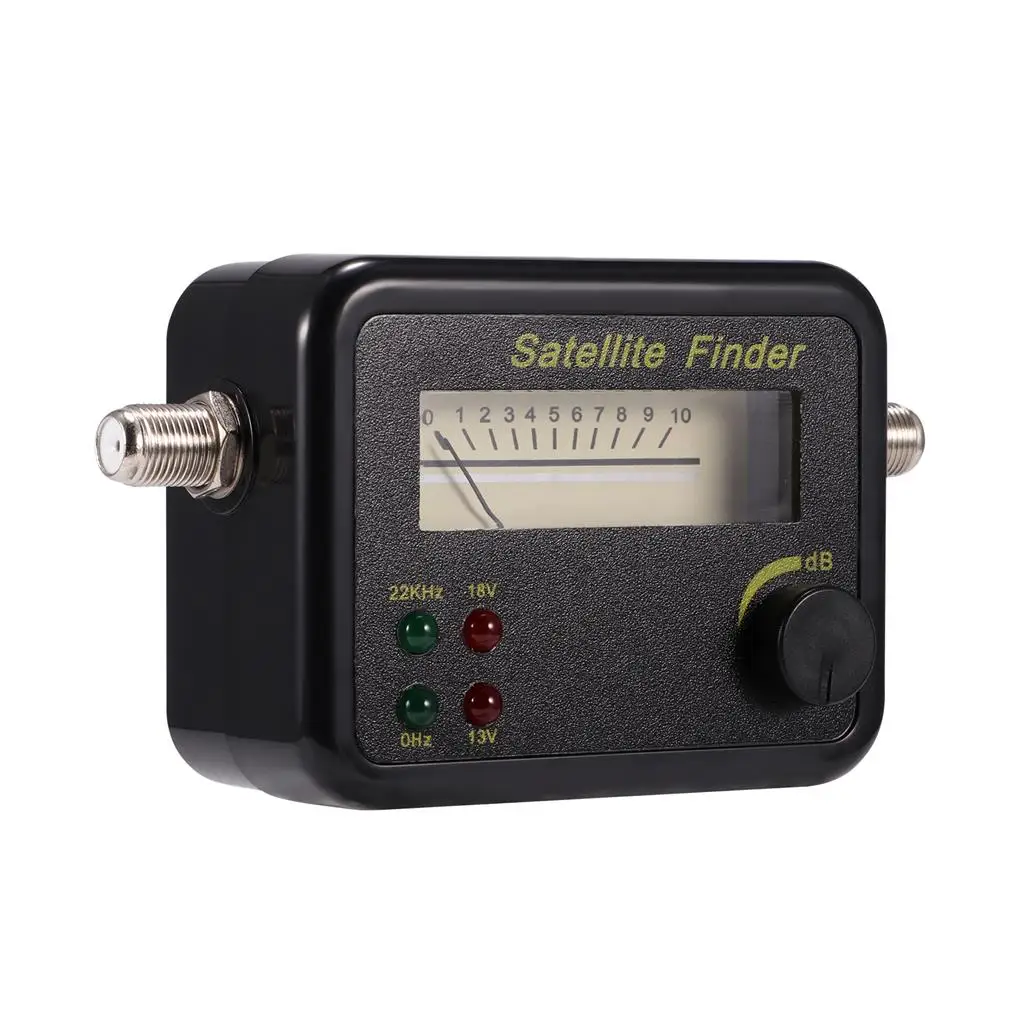 

Digital Satellite Finder Professional Satellite Signal Finder Detector Accurate Meter with 4 Lights