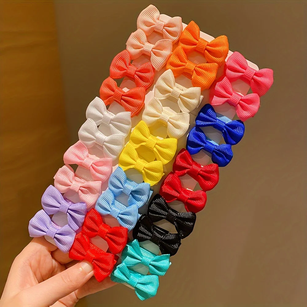 Color Bow Hairpins 3