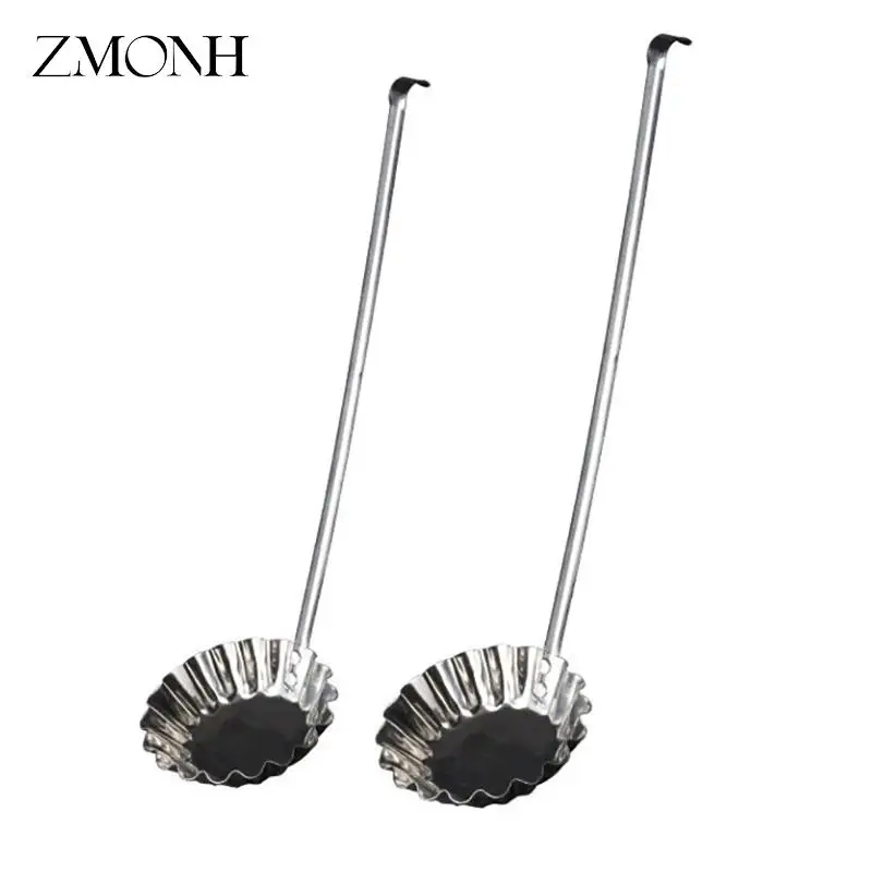 1Pc Pancake Scoop Meat Pie Maker Non-stick Fried Food Mold Stainless Steel Meatball Spoon Kitchen Utensils Cooking Tool