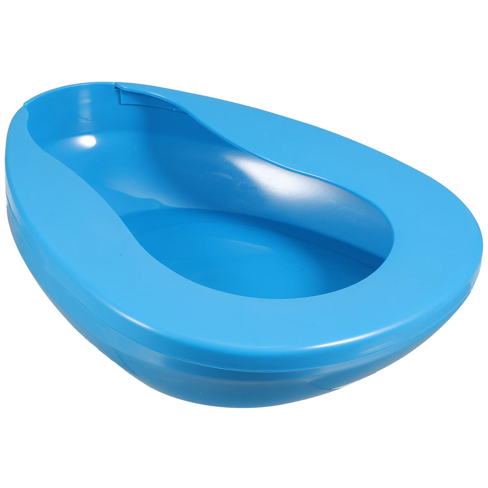 

Bedpan Stackable Bed Pan Supplies for Bedridden Patients Elderly Men Blue