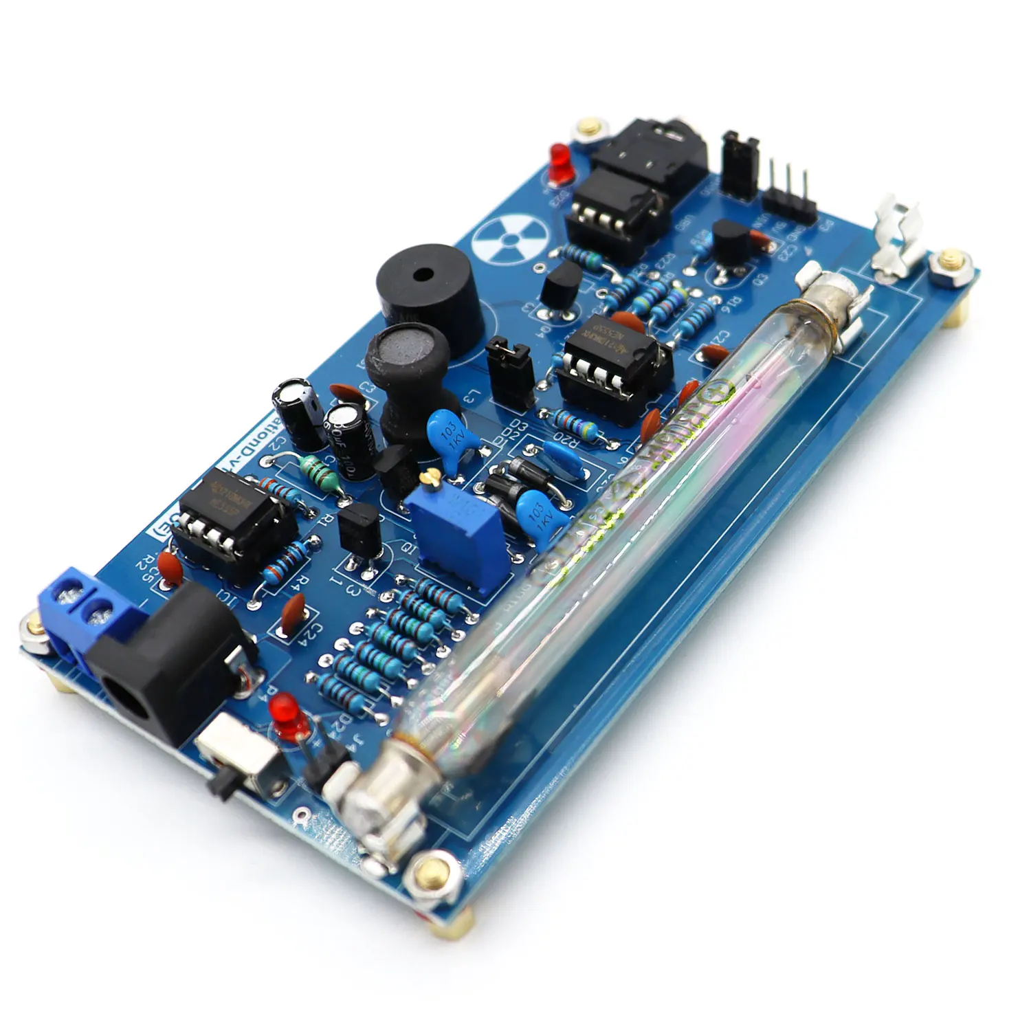 Geiger Counter Radiation Detector Assembled DIY Kit