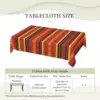 Custom Rectangular Oilproof Z Imazighen Kabyle Jewelry Table Cover Amazigh Berber Ethnic Table Cloth Tablecloth for Picnic 6