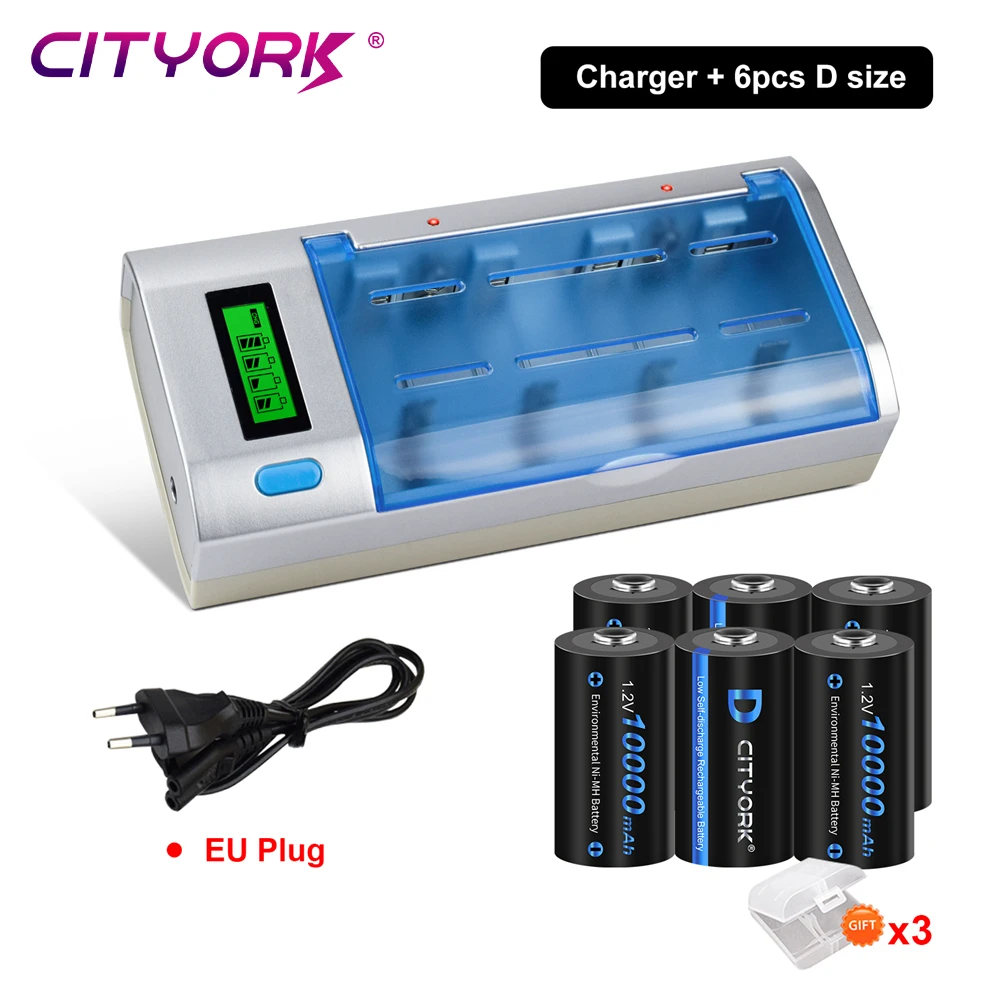 CITYORKDSizeR20RechargeableBattery12VLR20NIMHRechargeable