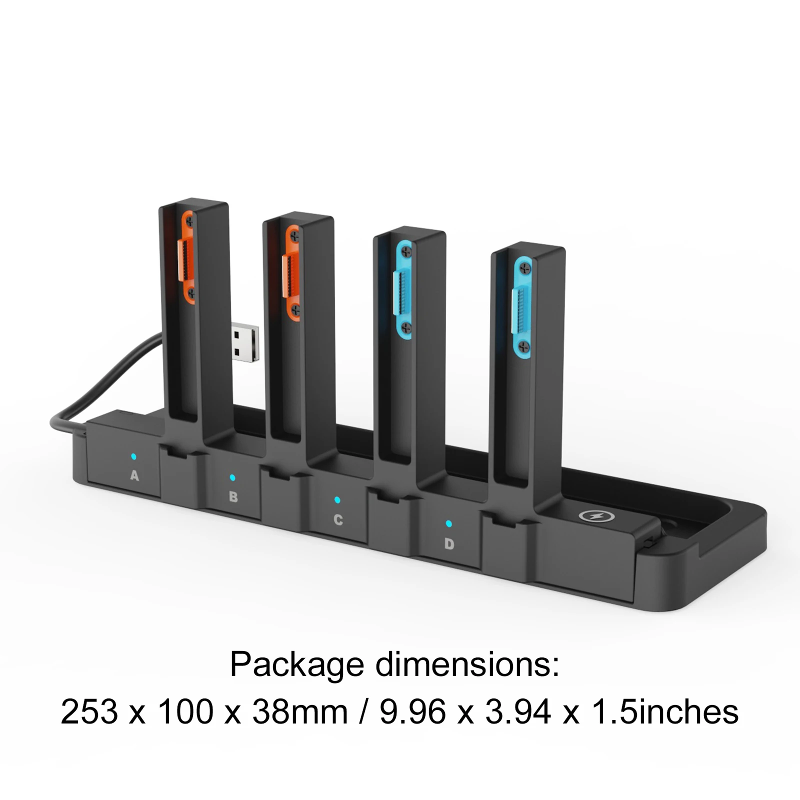 Controller Charger for Switch 2 Charging Dock Charging Station for Switch Joy-Con Accessories