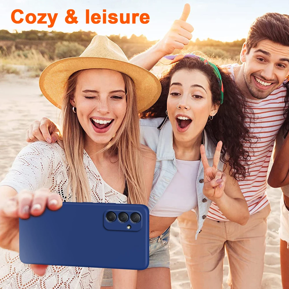 Luxury Liquid Silicone Phonr Case For Samsung Galaxy A16 A26 A36 A56 A06 A05 A05S A15 A25 A35 A55 5G Cover Cases — view 6