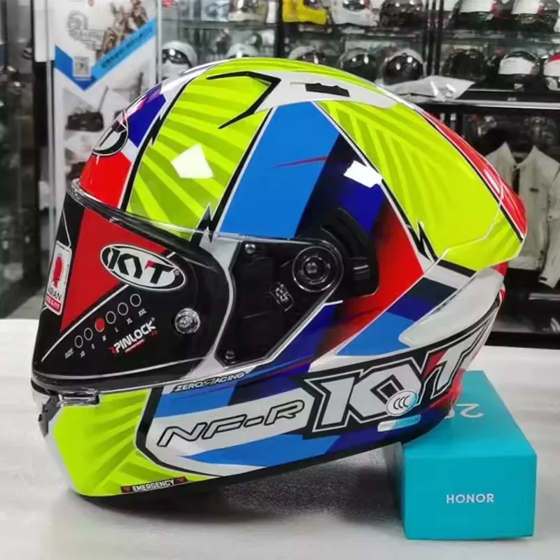 KYT NF Motorcycle Helmet Full Face Helmet Men's Anti fog