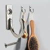 5/10/20PCS Small Antique Hooks Wall Hanger Curved Buckle Horn Lock Clasp Hook for Wooden Jewelry Box Hardware Home Coats Hat 3